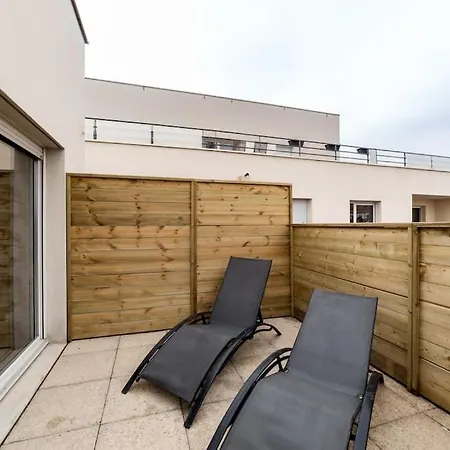 4 Personnes Terrasse Garage Climatisation 里昂